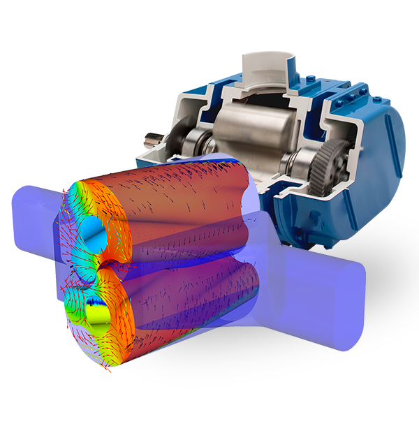 Reliable CFD analysis of lobe blowers and expanders