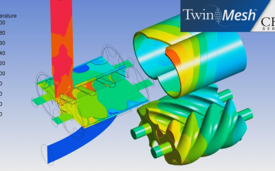 Preview of Conjugate Heat Transfer (CHT) for PD Machines Using TwinMesh™ 2019