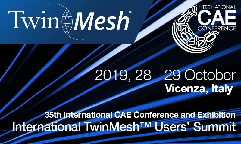 International TwinMesh™ Users Summit 2019, October 28-29, Vicenza, Italy